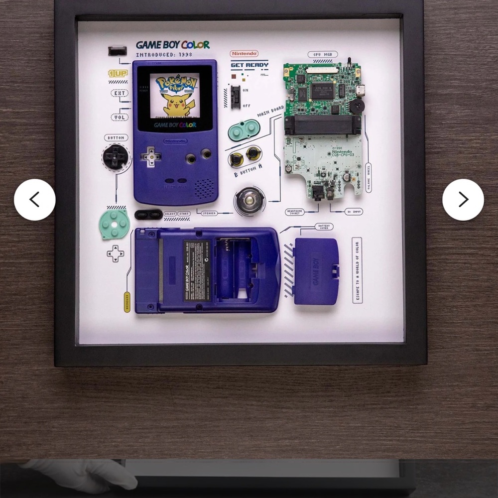 Nintendo Purple Handheld Console